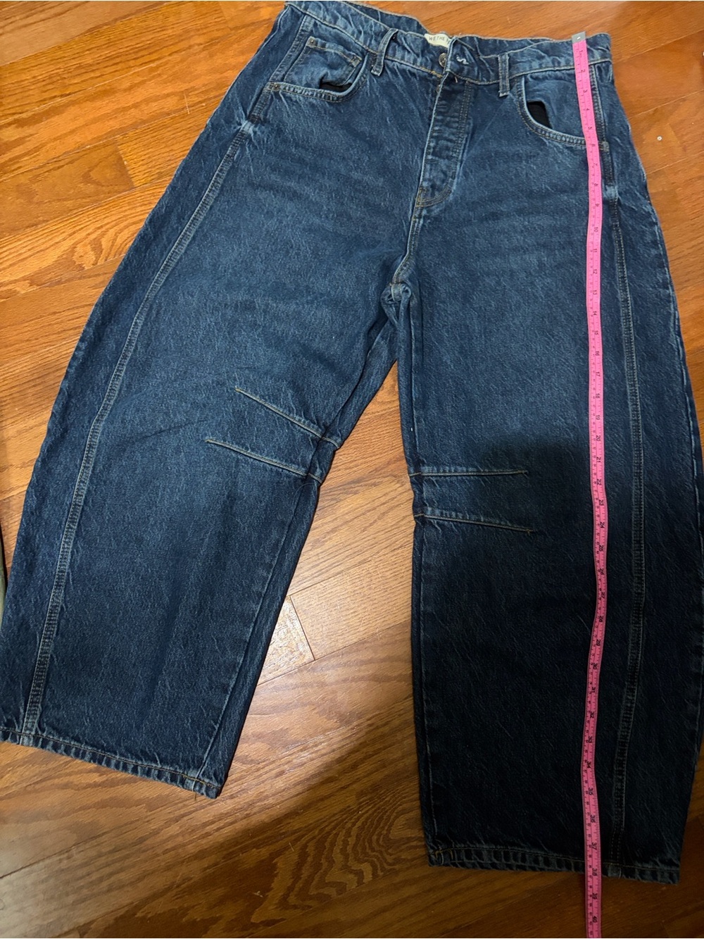 Free People We The Free Good Luck mid rise barrel Jeans